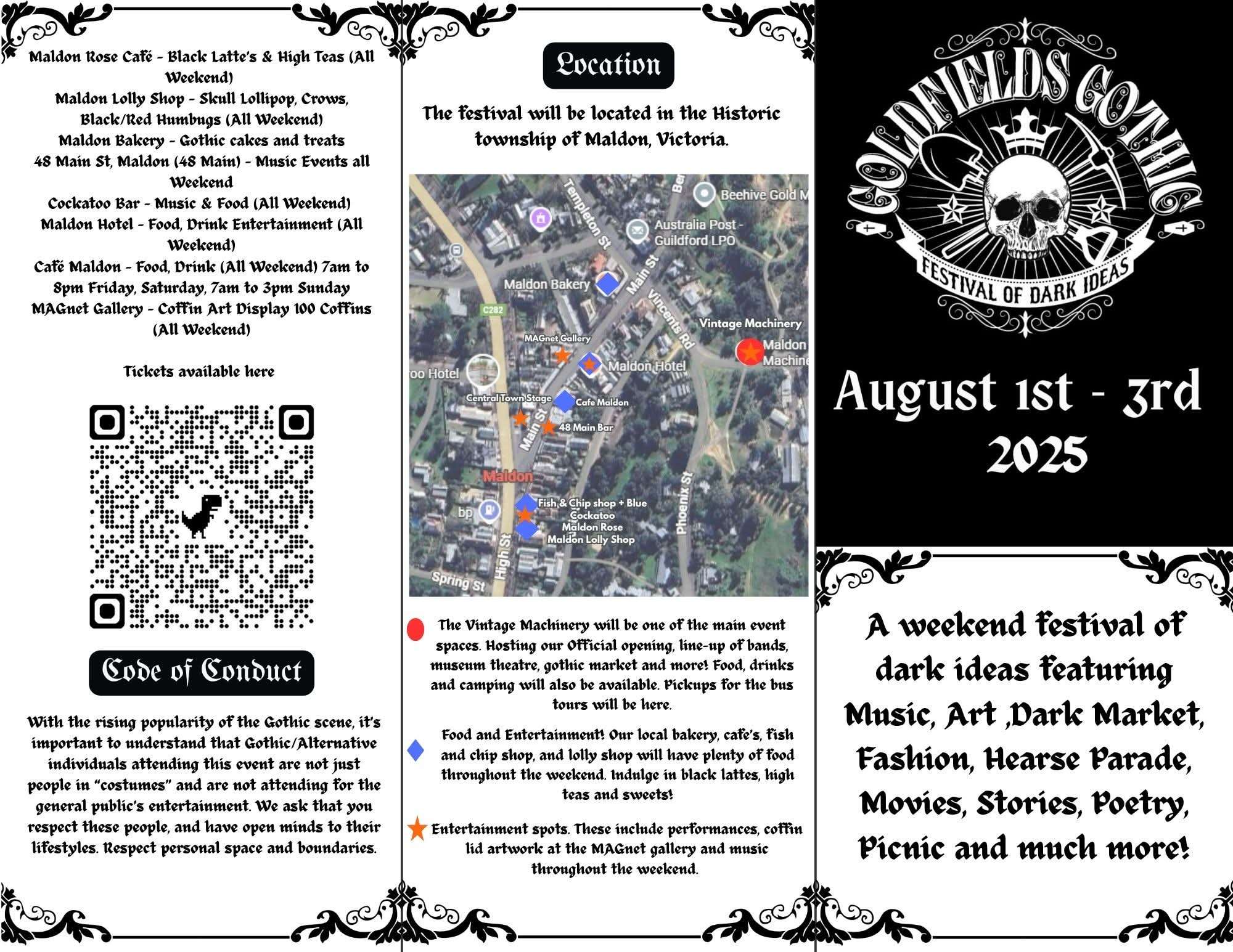 Goldfields Gothic Program 2025
